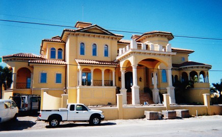 Custom stucco application