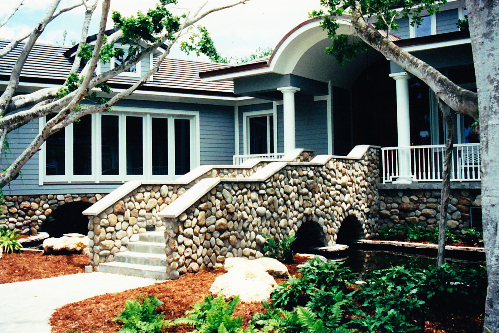 Stone work by Ken Meyer Stucco