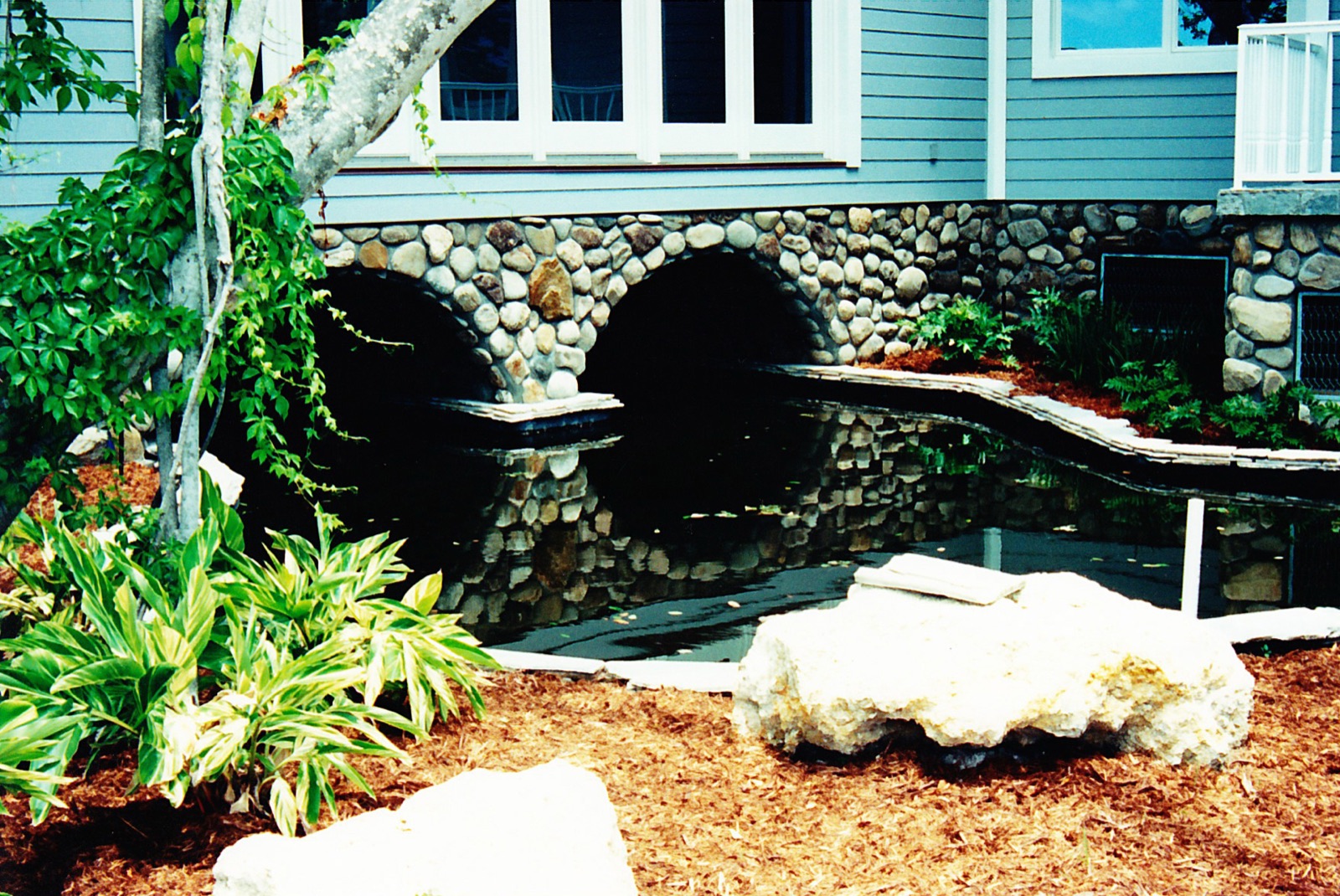 Stone work by Ken Meyer Stucco